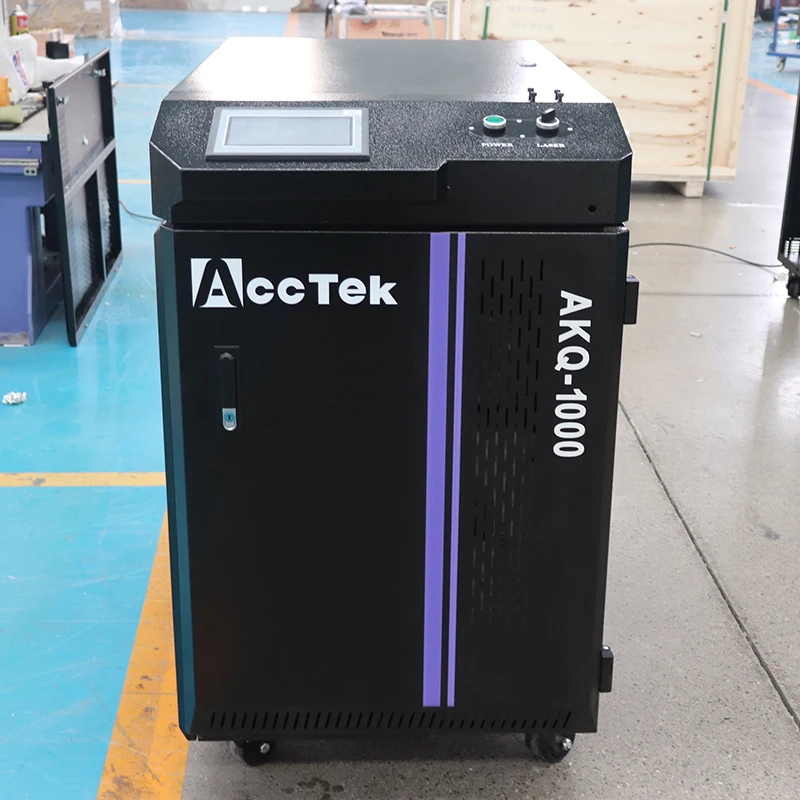 

Acctek 1000W Promotion Metal Rust Removal Fiber Laser Cleaning Machine