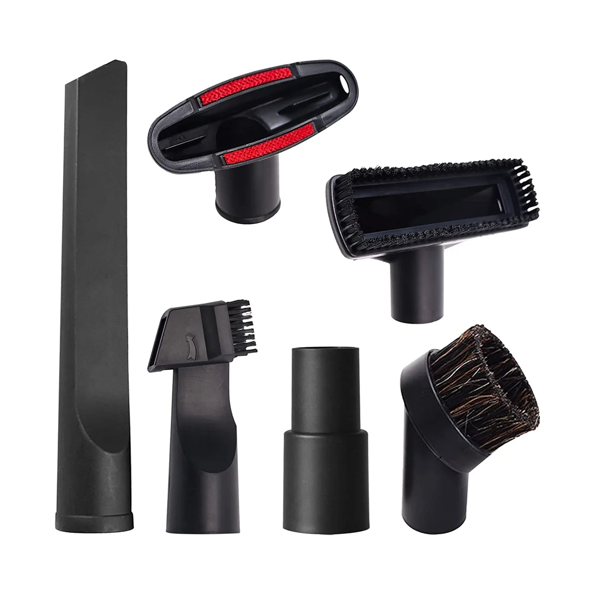 

6 насадок для пылесоса, 32 мм щетка для пылесоса, сменная щетка и насадка, для многофункционального пылесоса