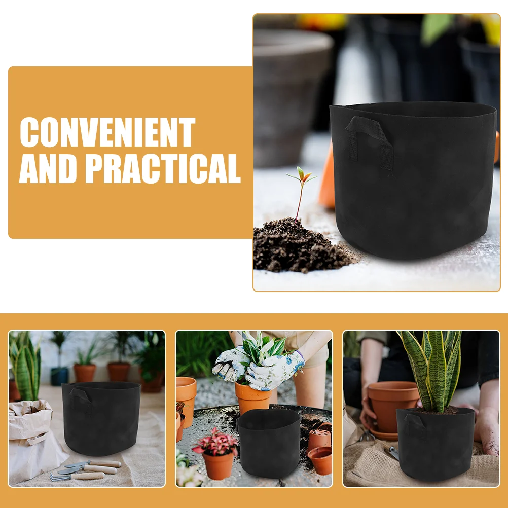

Tree Planting Bag Plants Grow Bags Non-woven Fabrics Vegetable Flower Planter Pouch Potato Growing Succulent Nursery Container