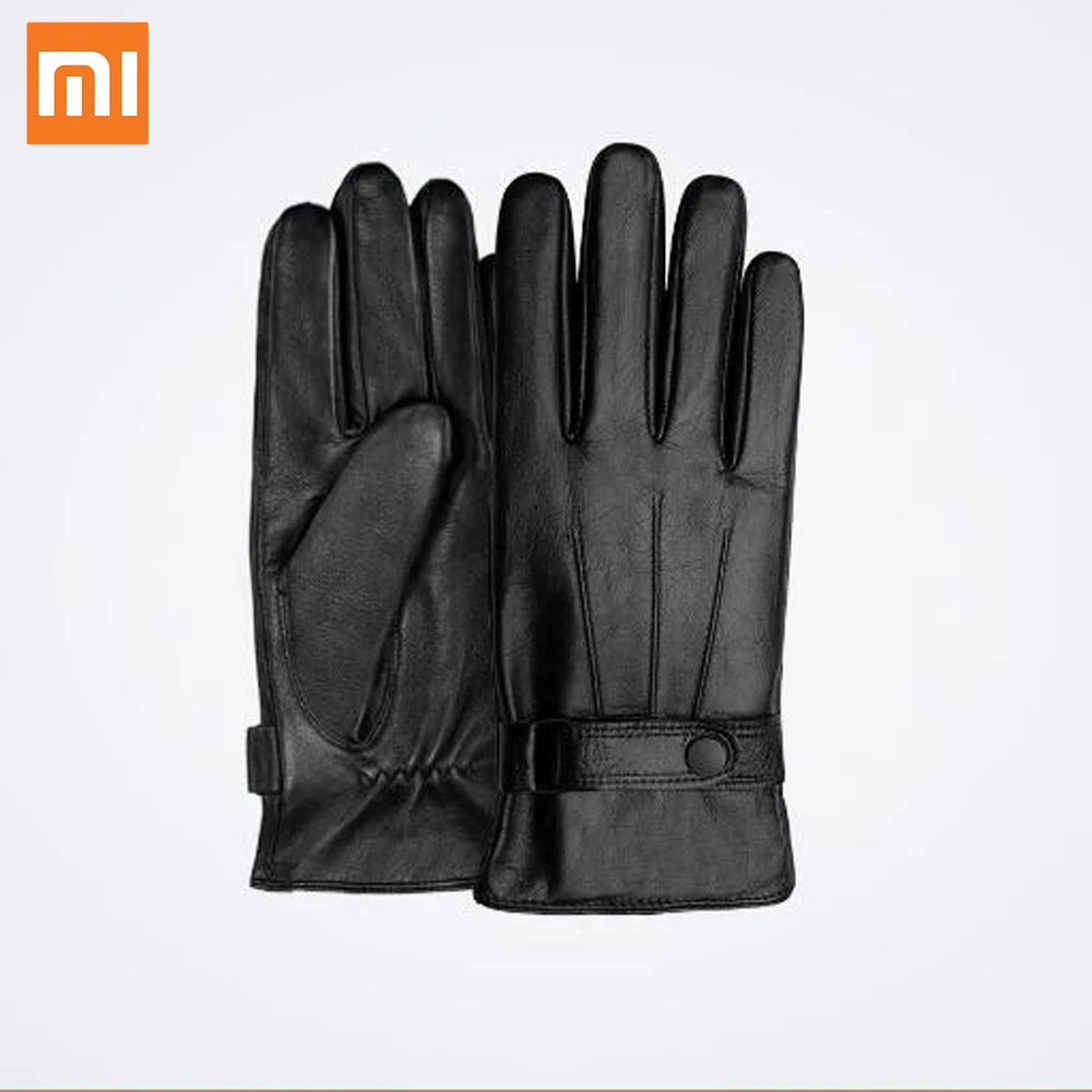 

Original Xiaomi Seven-faced Gloves Spanish Lambskin Touch Screen Gloves For Men And Women Keep Warm In Winter