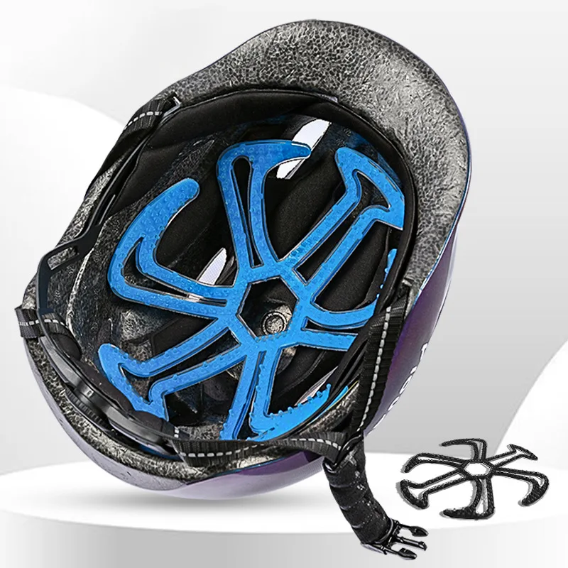 

Motorcycle Bike Helmet Accessories Flexible Helmet Inner Padding Ventilate Silicone Anti-deformation Helmet Liner Pad Padding