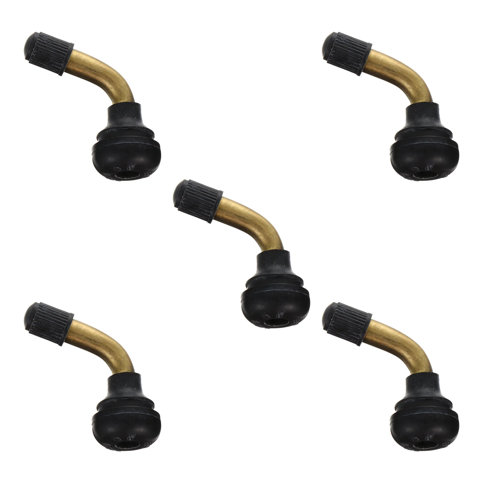 

5 Pcs Stem Vacuum Tire Valve Motorcycle Tools Motorbike Adapter Copper Tubeless