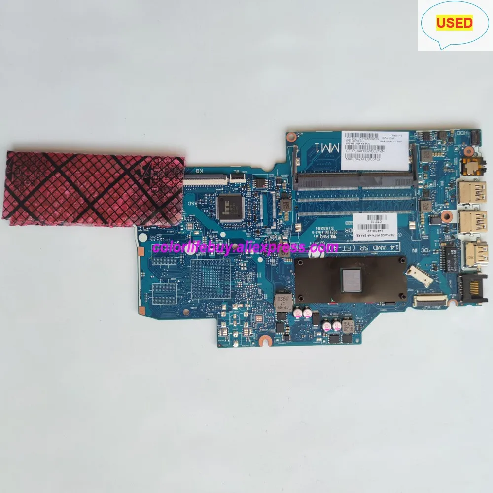 

Оригинальная б/у Φ A4-9125 Φ 6050A3063701-MB для HP 14-DK 14s-dk 245 G8 Series L46703-601 PC