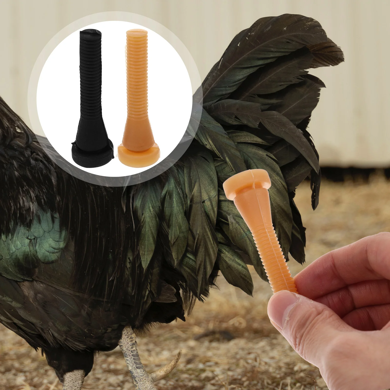 

10 Pcs Equipment Hair Removal Chicken Plucker Fingers Machine Attachment Pro Tools Household Poultry Plucking Duck