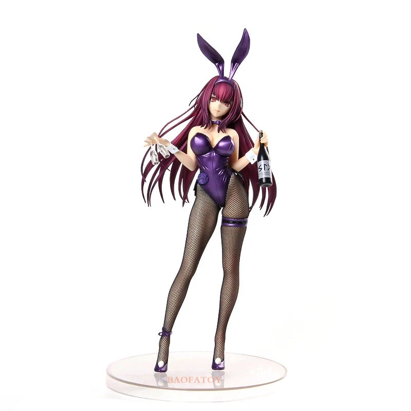 

28cm Scathach Sashi Ugatsu Bunny Ver Anime Figure B-STYLE Fate/Grand Order Action Figure Adult Collectible Model Toy Decoration