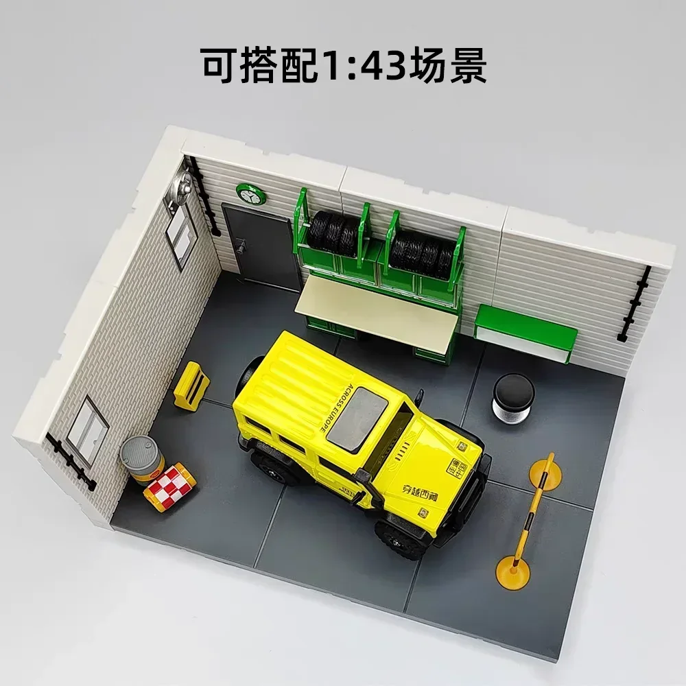Миниатюрная модель радиоуправляемого внедорожника Ldarc Radian X43 1/43 автомобиля С