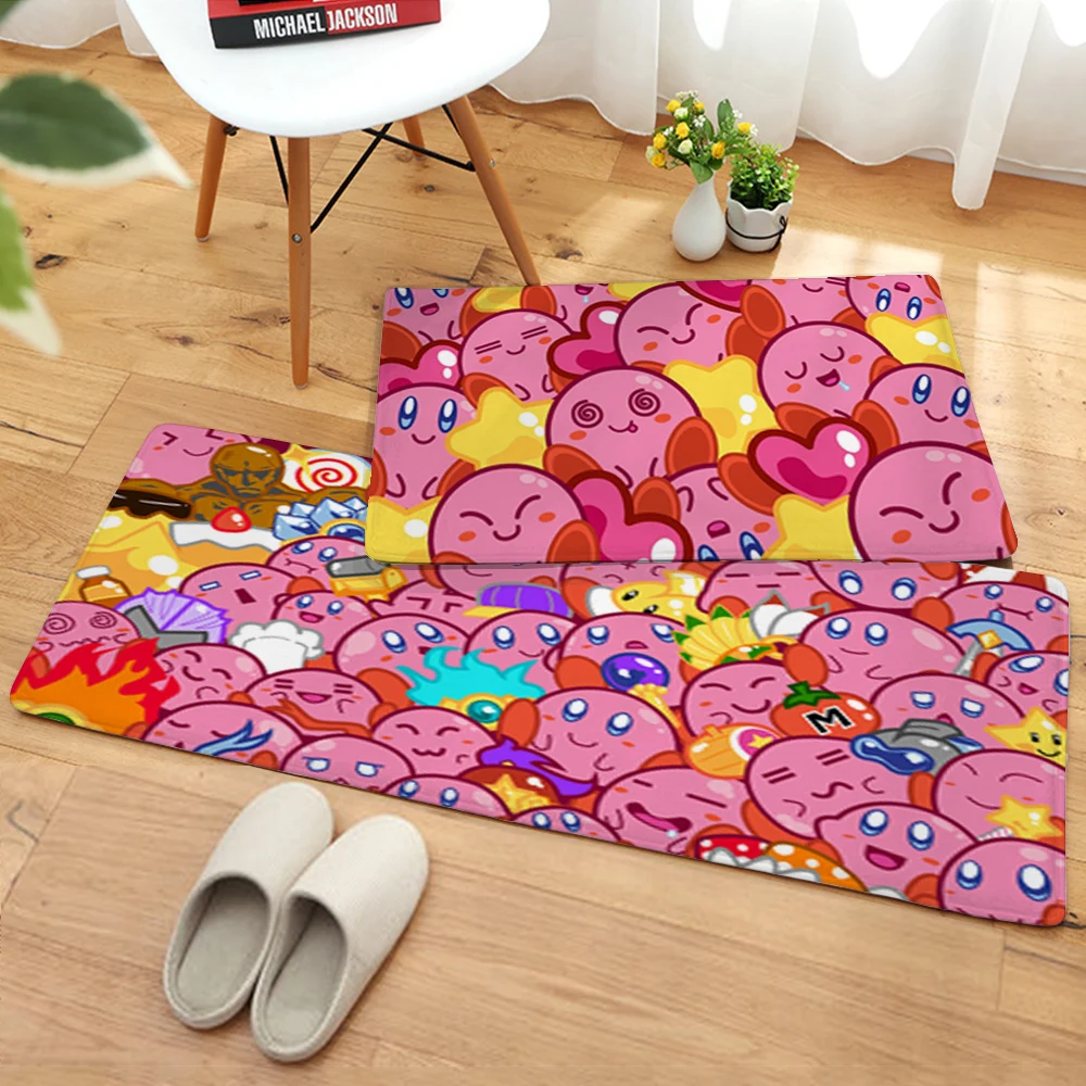 

Милый коврик Kirby RV, входной коврик для ванной, комнатный напольный коврик для ванной, Впитывающий Коврик, противоскользящий кухонный коврик