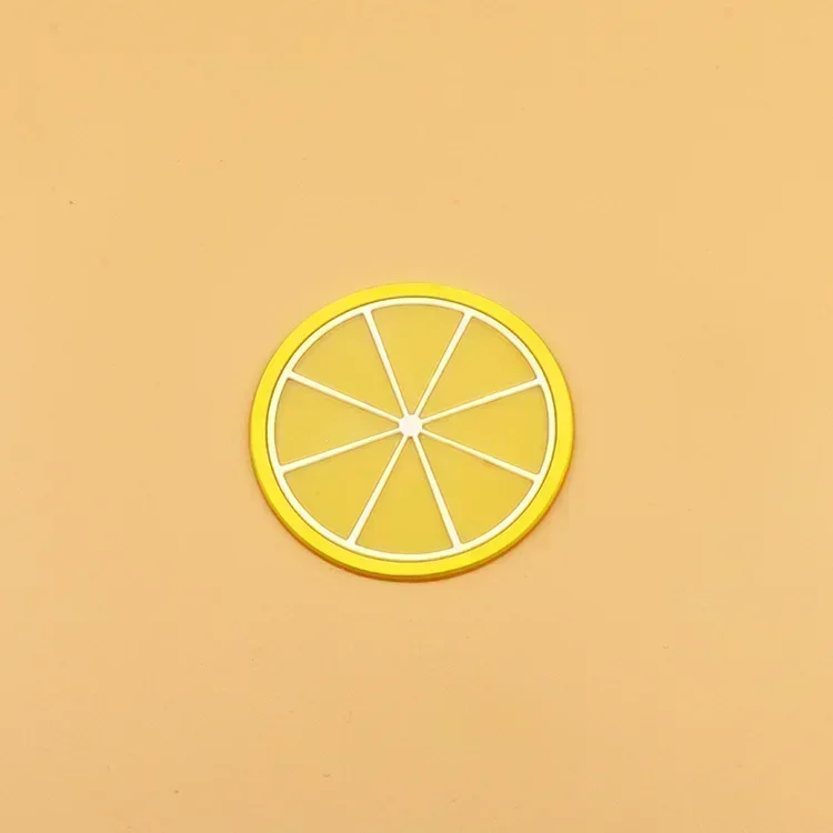 

Подставки для чашек в форме фруктов из ПВХ