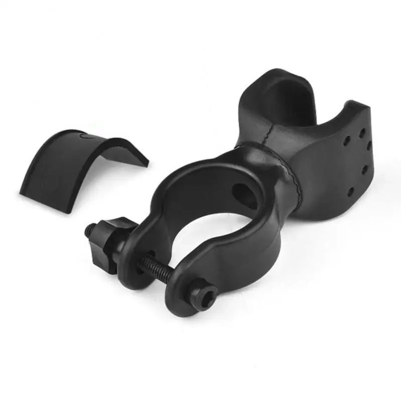 

6PCS Bicycle LED Torch Bracket Cycling Mount Holder Lights Mount Holder 360° Rotation Bike Flashlight Sports Bicycle Accessories