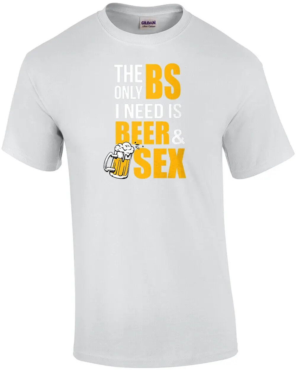 Единственное что мне нужно это футболка для пива и секса