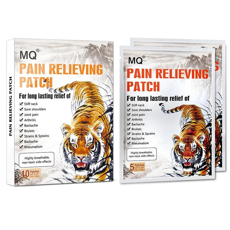 Тигровый Обезболивающий бальзам пластырь для снятия боли в суставах наклейка