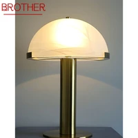 brother nordic table lamp modern creative design mushroom desk light fashion decor for home living room bedroom