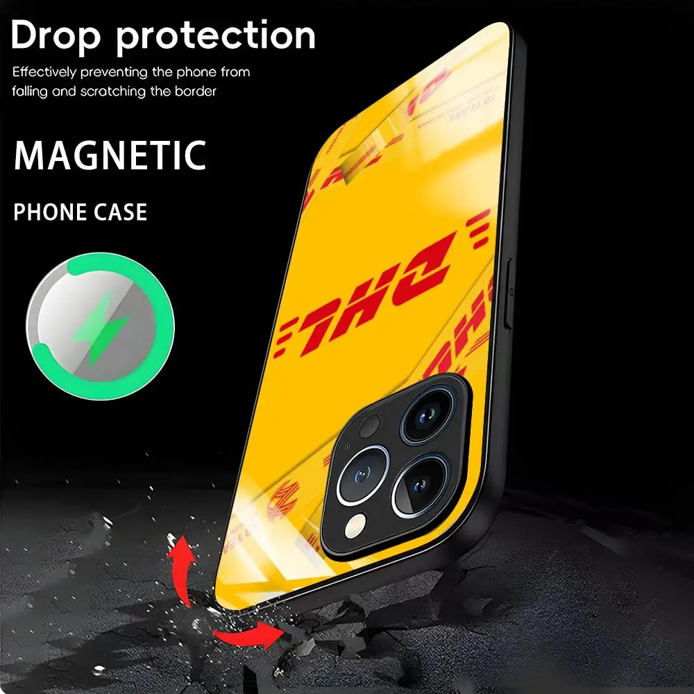 Чехол для телефона International Express DHl ins iPhone 16 15 14 13 12 11 X XR XS 8 Plus Mini Pro Max стеклянный
