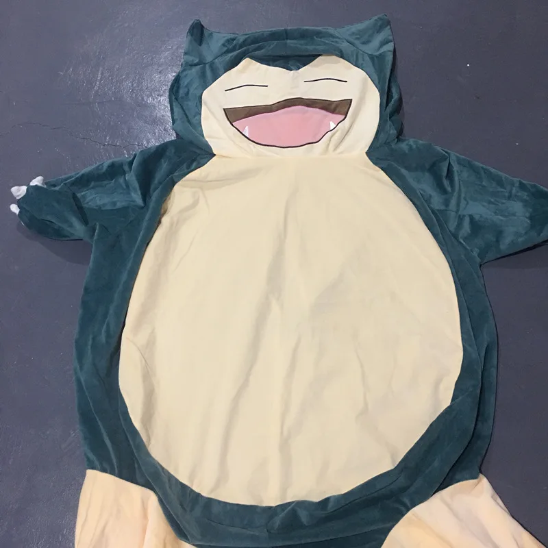 30-200cm Pokemon Snorlax Plush Only Cover No Filling Pillow Big Soft Anime Doll Toy with Zipper Kids Kawaii Gift for Christmas images - 6