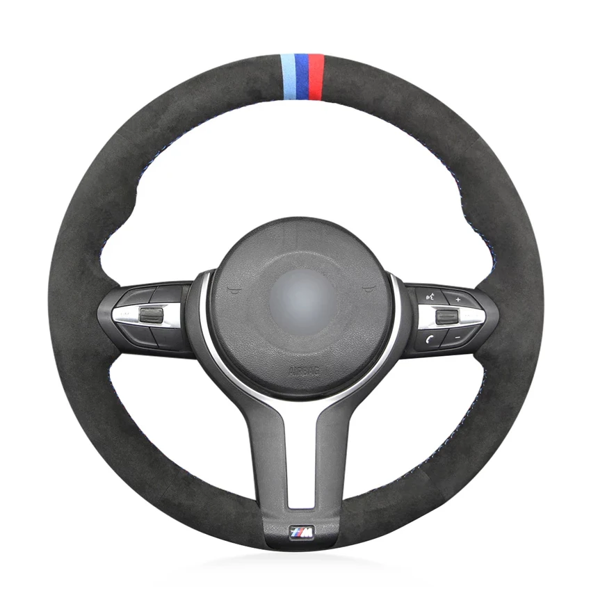 

Черная алькантара, мягкая искусственная для BMW M2 F87 M3 F80 M4 F82 F83 M5 F10 M6 F06 F12 F13 X5 M F85 X6 M F86 2015-2019