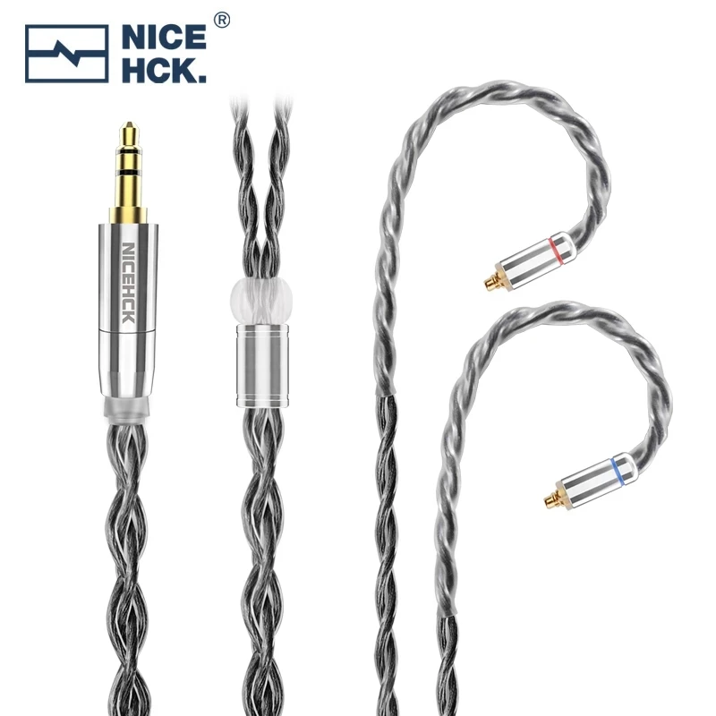 

NiceHCK BlackJelly Flagship Earphone Upgrade Cable Graphene Hybrid 7N OCC 3.5/2.5/4.4mm MMCX/2Pin/QDC For Lofty Topguy MK3 DQ6