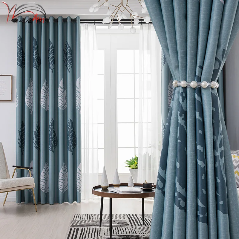 Роскошные шторы в японском стиле для гостиной спальни столовой с принтом