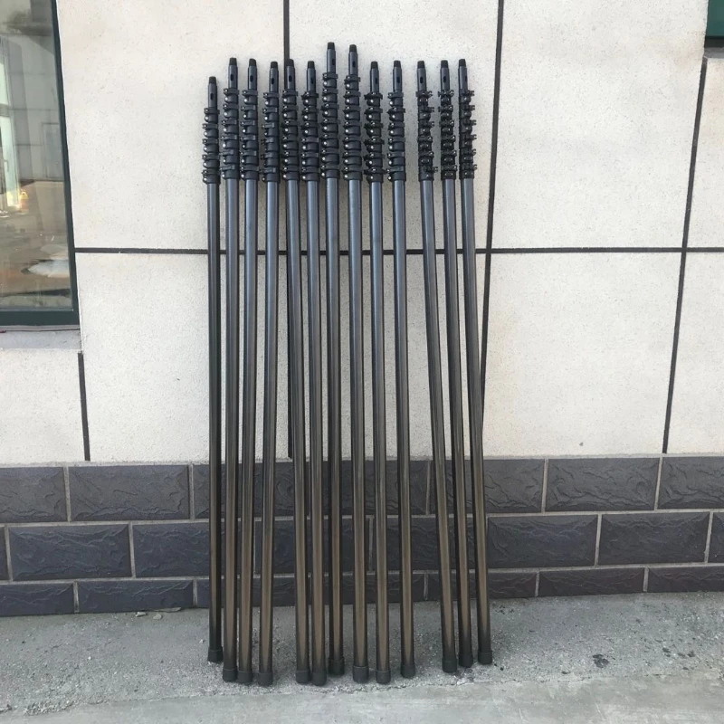 

Hot sale 60ft carbon fiber telescopic pole / carbon fiber window cleaning pole