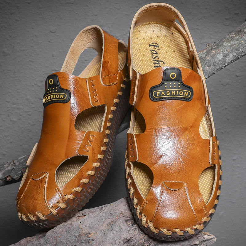 

Roman Sandals Man Summer Men's Sandals Sports Slippers Women Men Male Shoes Beach Couple Wear Mens Outdoor Sandal For