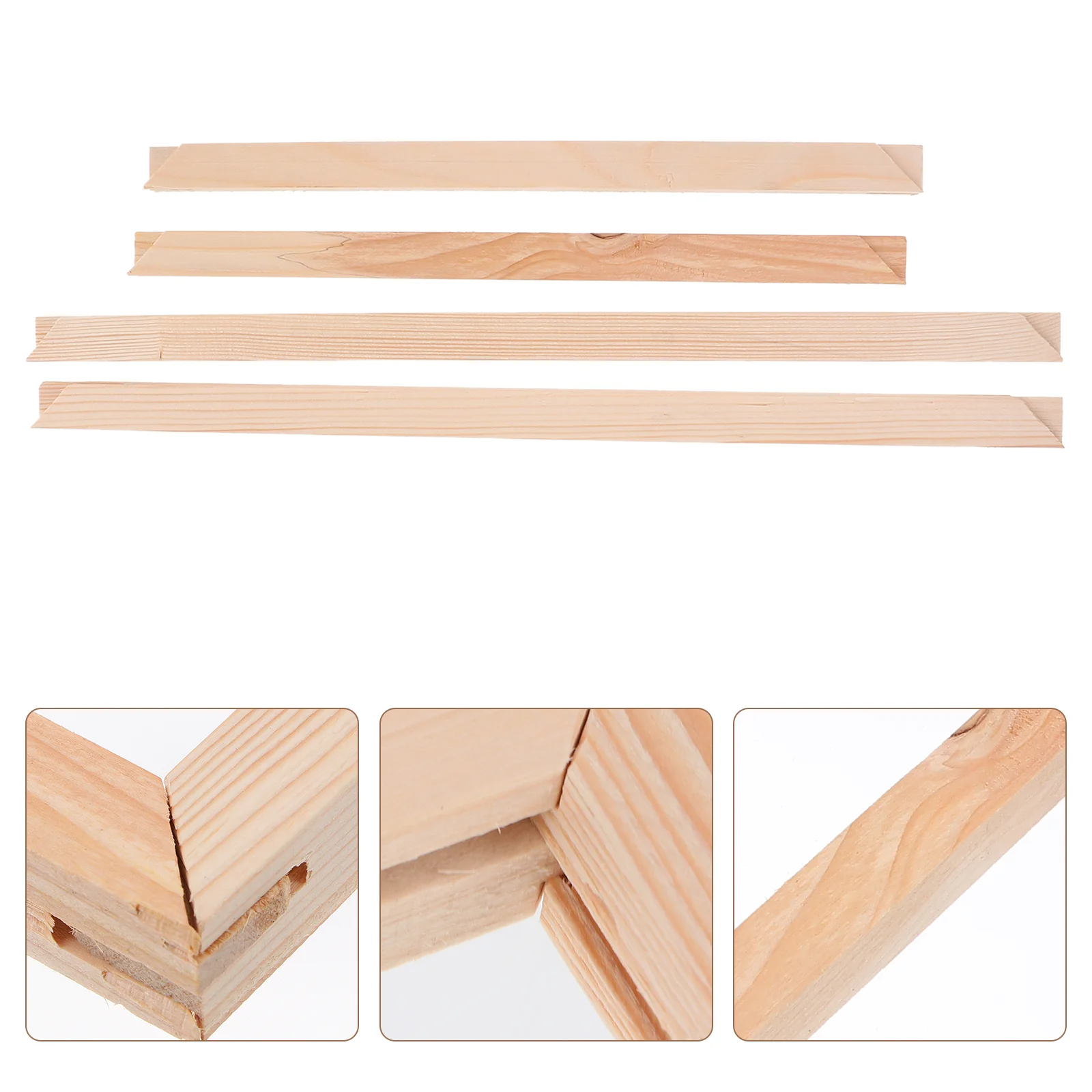 

Canvas Frame Practical Oil Stretcher Wood For Metal Picture Frames Stretching Tools Painting Simple Supplies Bars Wooden DIY