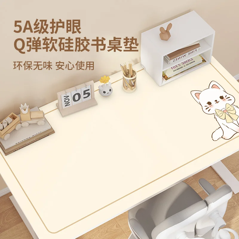 

Children's learning desk mat, office computer, waterproof leather tablecloth