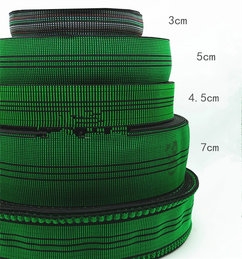 

10 Meters / Lot widths 3cm 5cm /7cm Upholstery Webbing - Latex Elasbelt Elastic Furniture Sofa Webbing +Give 25PCS fixed nails