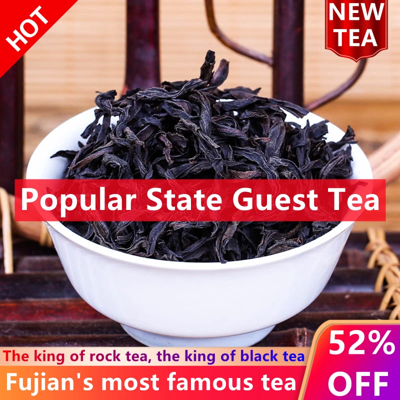 

2022 China Da Hong Pao Oolong -Tea Chinese Big Red Robe sweet taste dahongpao -Tea Organic Green Food -Tea Pot 150g