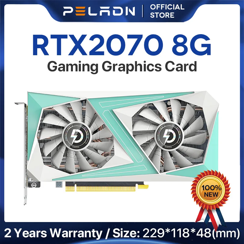 PELADN RTX2070 8GB GDDR6 256Bit Gaming Video Cards GeForce RTX 2070 8G