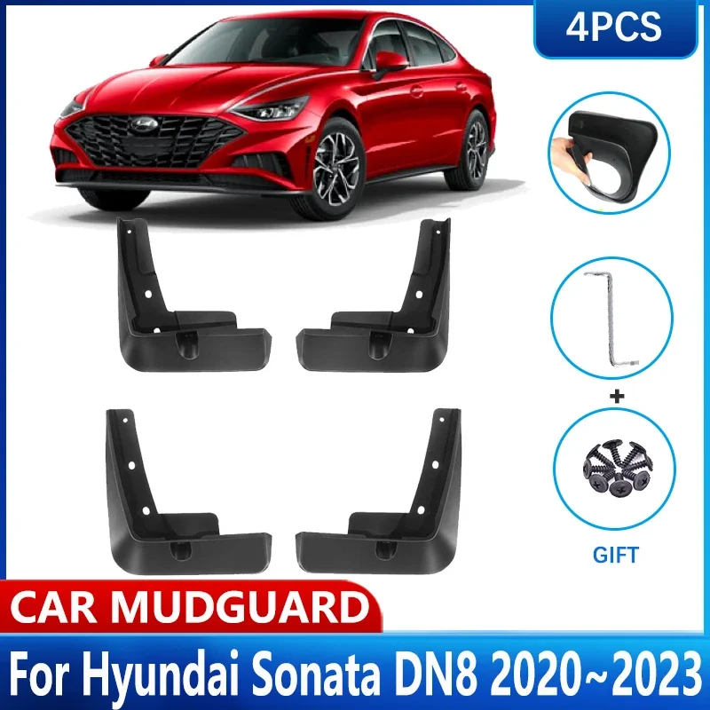 

4x автомобильные брызговики для Hyundai Sonata DN8 2020 2021 2022 2023 колесные брызговики крыло брызговики аксессуары для защиты от брызг