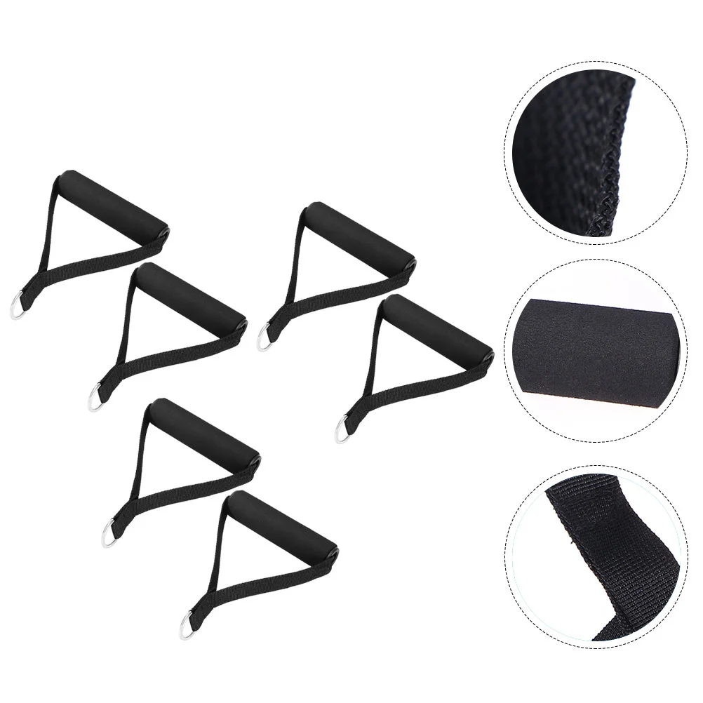 

3 пары сверхмощных ручек для упражнений, ручные захваты для упражнений, веревка для трицепса