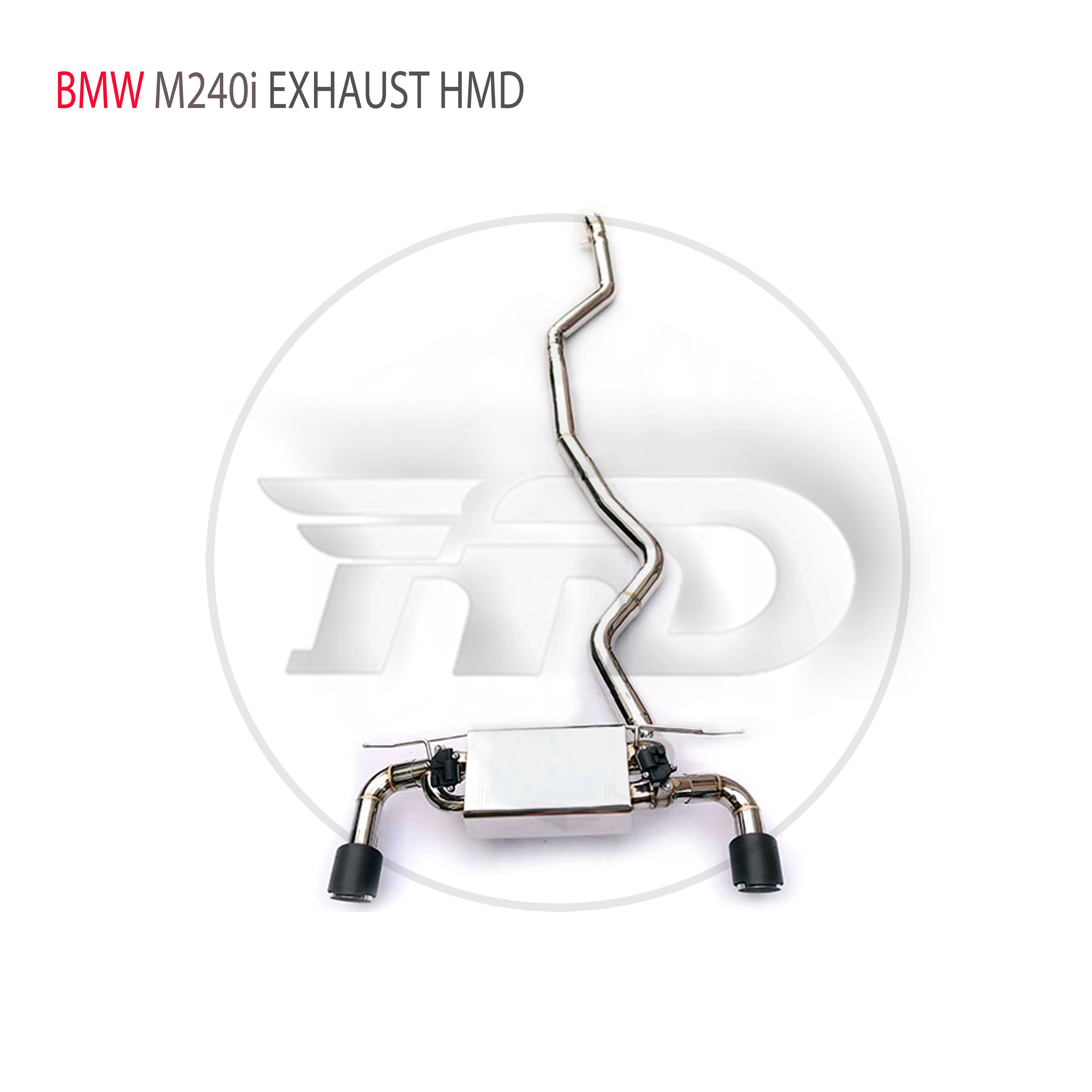 

Выхлопная система HMD из нержавеющей стали для BMW M240i