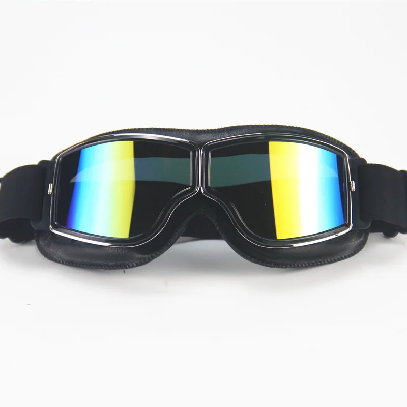 

Harley Helmet Retro Goggles Wind and Sand Protection Anti-UV Glasses Harley Personality Leather Knight Goggles
