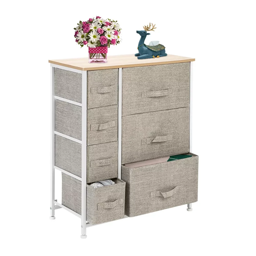 

Fabric Drawer Organizer Dressers Chest of Drawers Bedroom Set Foldable Closet Organizer for Clothes Underwear Makeup Organizer