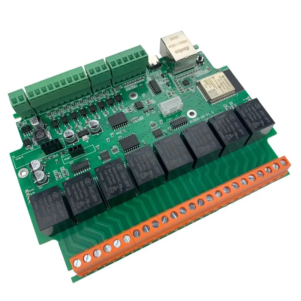 Плата контроллера WiFi Ethernet Tasmota ESPHome Arduino DS18B20/DHT11/21