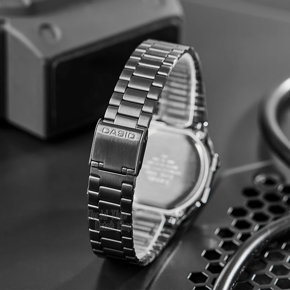 Часы Casio 2021 Мужские золотые часы Роскошный бренд Светодиодные цифровые 30 м