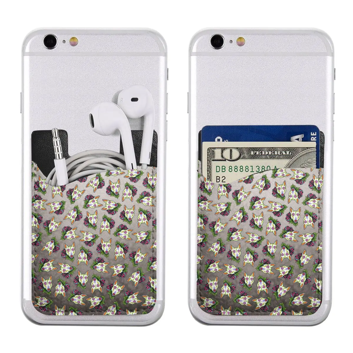 Телефон с рисунком Бультерьера для задней панели телефона