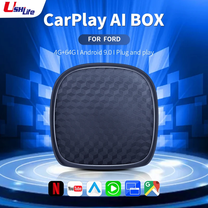 

Приставка Смарт-ТВ Ushilife 2022 с ии, 4GLT, GPS, для Ford