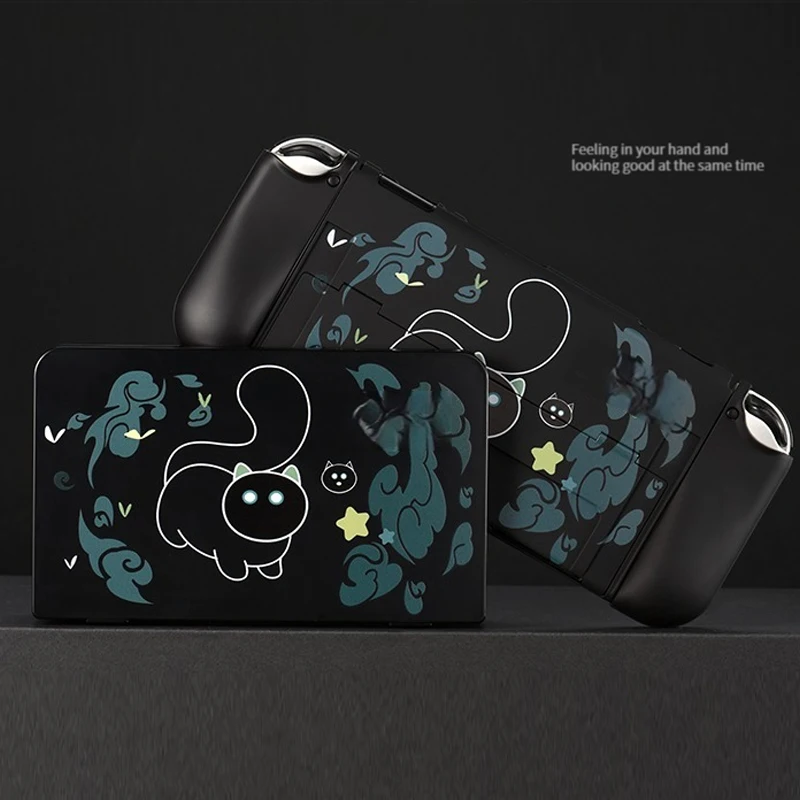 

Case For Nintendo Switch NS/OLED Accessories Cartoon Protective Hard Case Storage Bag Base Case Covers For Switch Games Console
