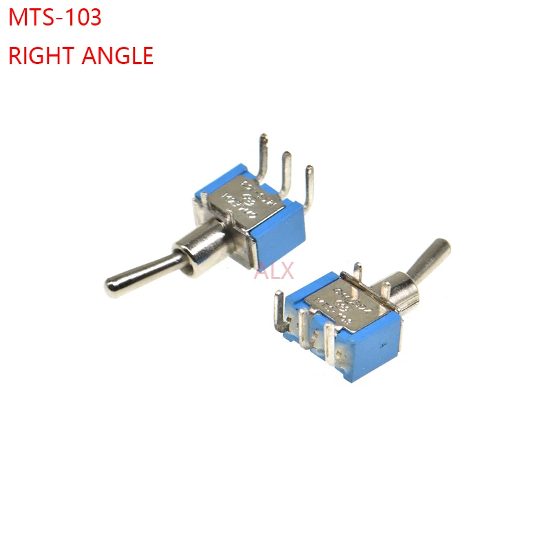 

5 шт. синие мини переключатели ALINSIN MTS-103