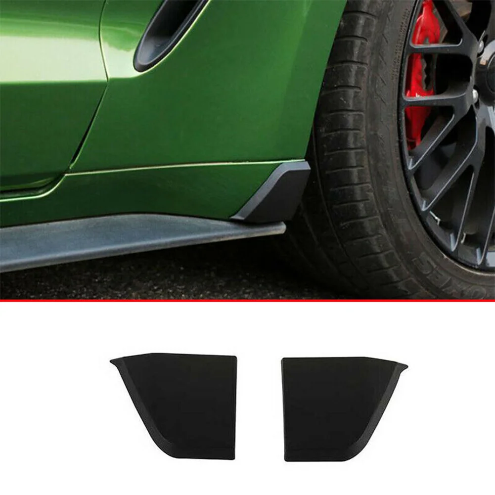 

1Pcs Car Side Skirts Guard Fender Protect Cover Modified Side Beam Trim For Ford Mustang 2015-2022 High Quality