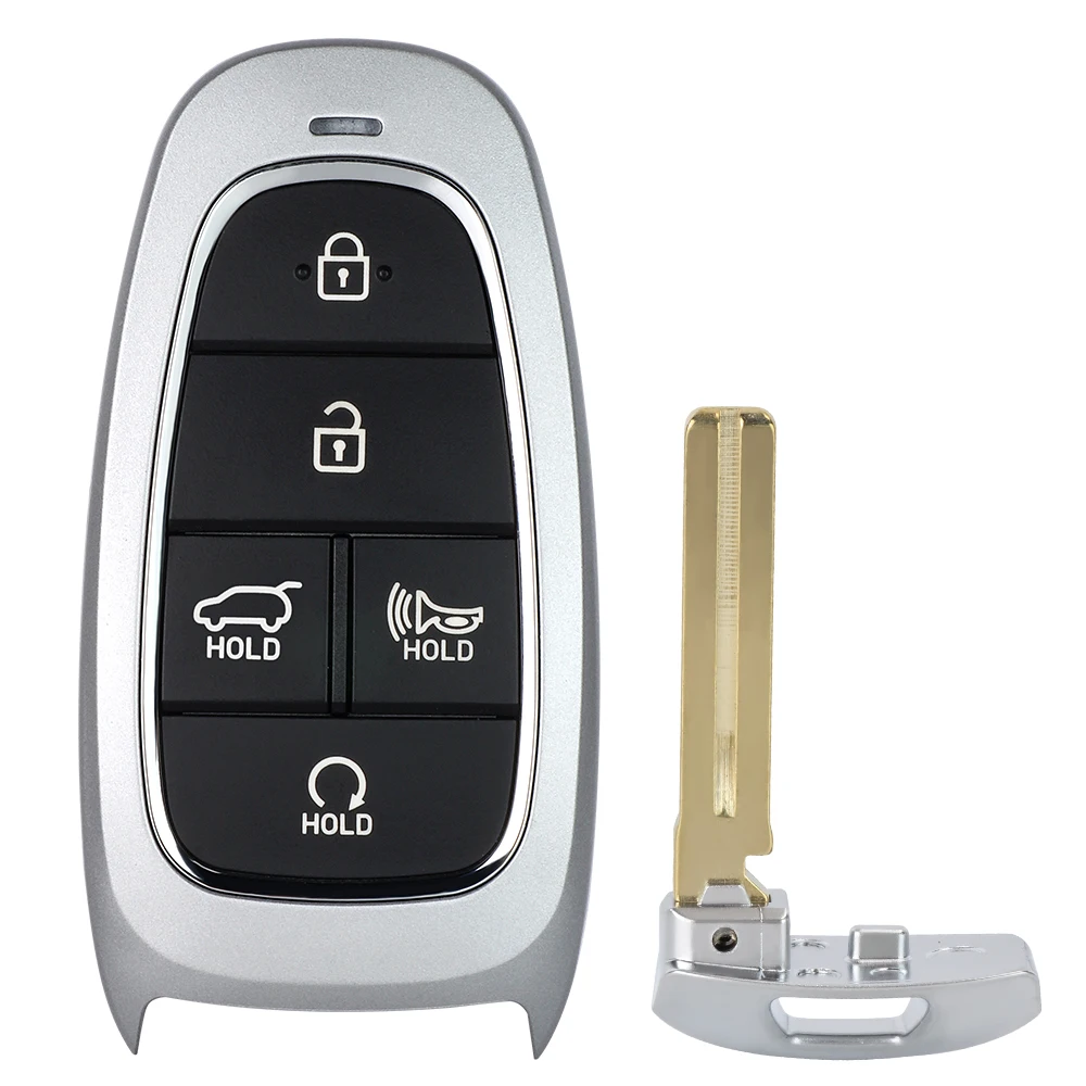 KEYECU 5 кнопок 433 МГц ID47 чип для Hyundai Palisade 2022 2023 автоматический умный пульт