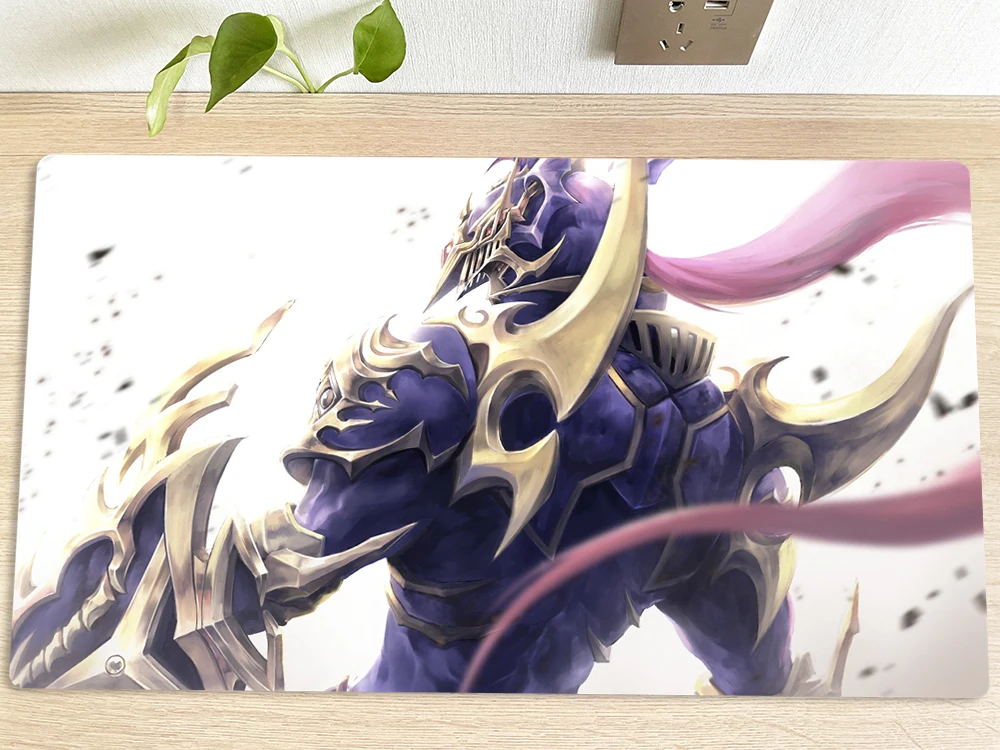 

YuGiOh Playmat Black Luster Soldier TCG CCG Mat Trading Card Game Mat Rubber Table Desk Mouse Pad Gaming Play Mat Free Bag