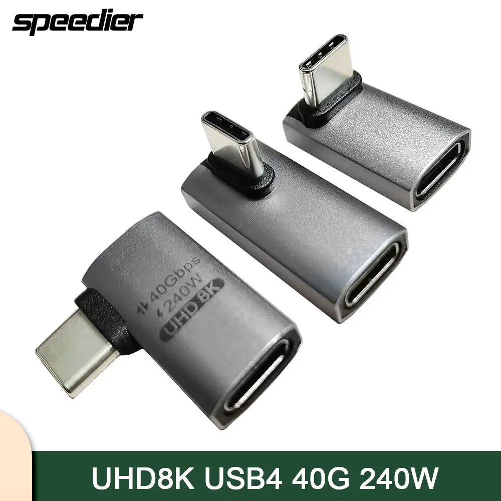 

Высокоскоростной адаптер UHD 8K USB4 40 Гбит/с 240 Вт 48 в 5 А