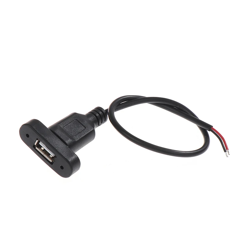 

Разъем питания USB типа A, розетка, фоторазъем, стандартный тип, кабель с фиксированным отверстием