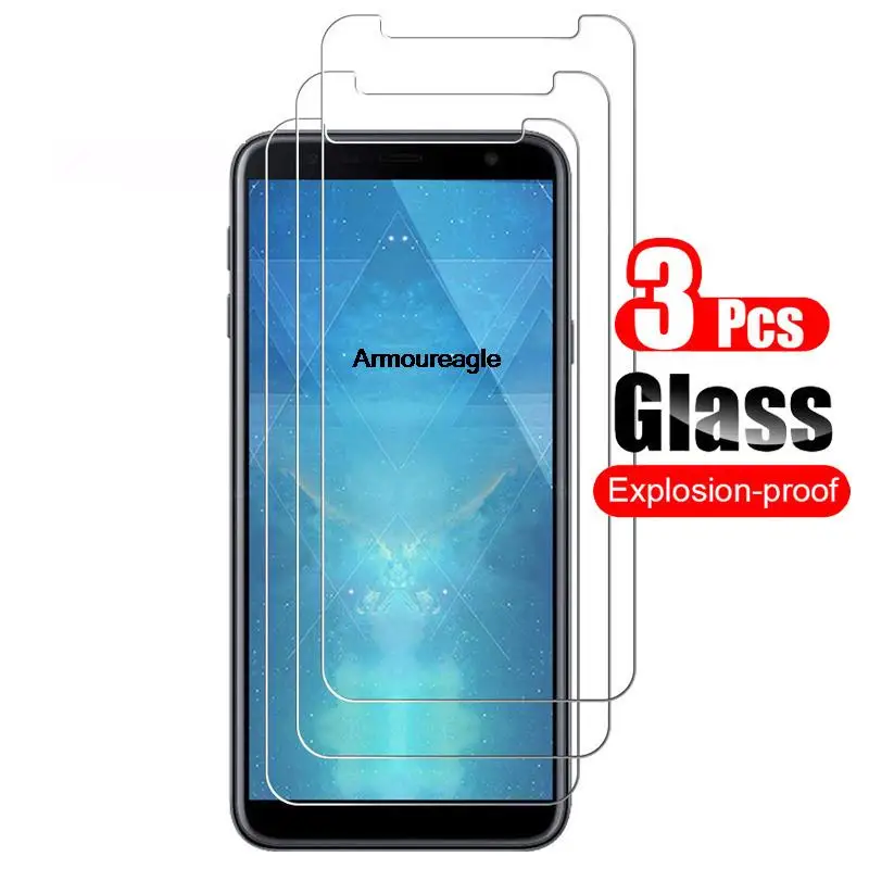 

3pcs for samsung galaxy j4 j4+ 2018 tempered glass screen protector hd on for samsung galaxy j4 plus protective film 9h glass