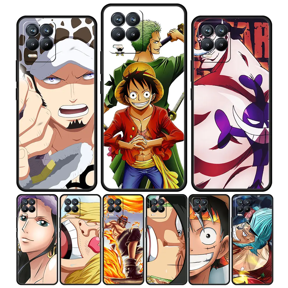 

Case Cover for Realme 8 Pro 6 7 9 8i 9i C3 C11 C15 C21 C21y C25y GT XT Neo2 Neo3 C35 Armor Trend One Piece Cute Cartoon Anime