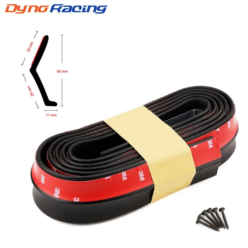 

Automobile Front Spoiler Bumper Strip Bumper Modified General Small Surrounding Decoration Protective Anti-Scratches Anti-Scrapi