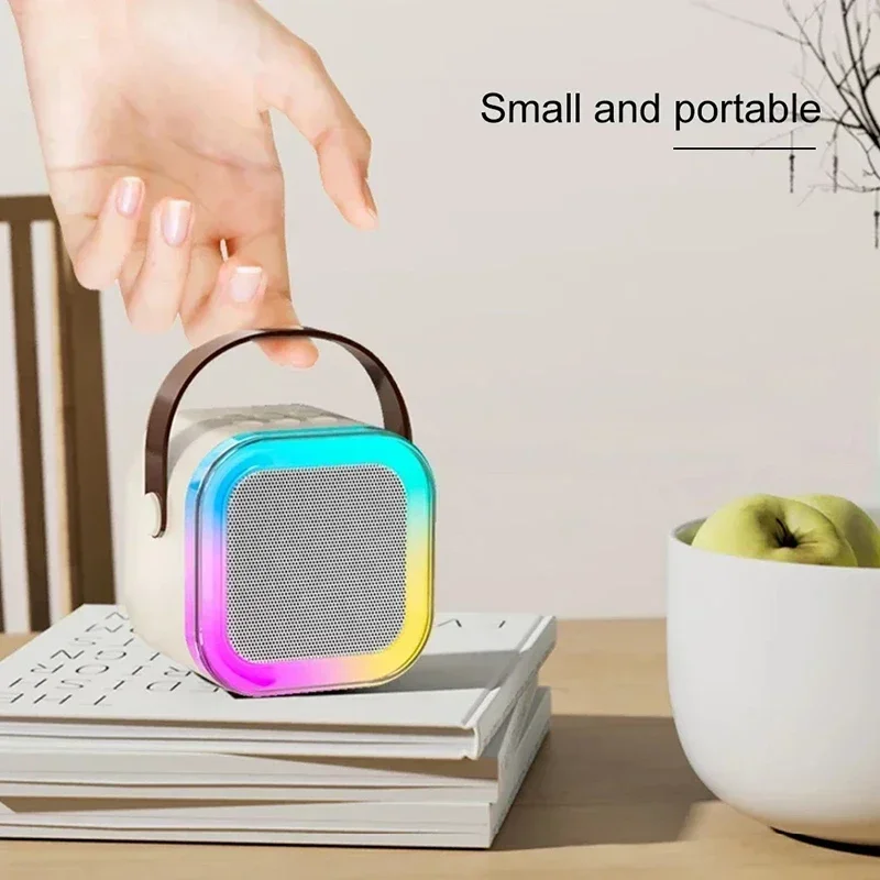 Портативная караоке-машина K12 с мощной акустической системой Bluetooth идеально