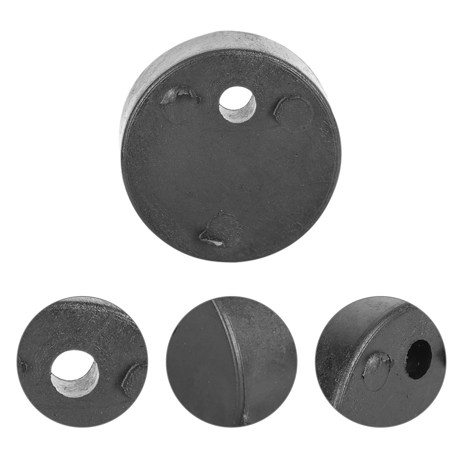 

5 Set of Sturdy Barn Door Tools Products POM Anti-off Parts for Barn Door Black