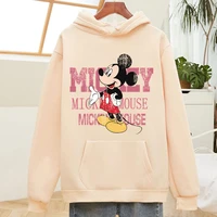 poleron disney anime oversize mickey mouse hoodie sweatshirt women thick warm 90s aesthetic sudaderas con capucha fall winter